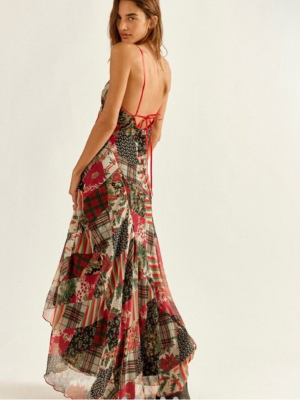 NWT Free People Tis the Season Maxi Dress - Size 6 - Picture 4 of 11